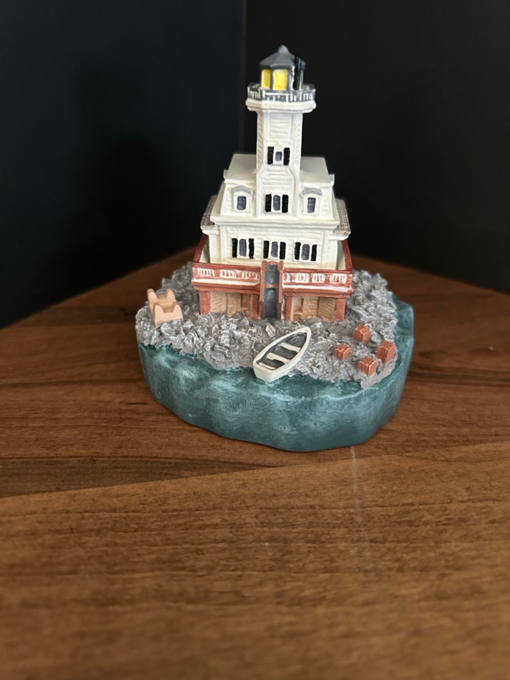 Spoontiques - Orient, NY - Long Beach Bar “Bug Light” miniature lighthouse
